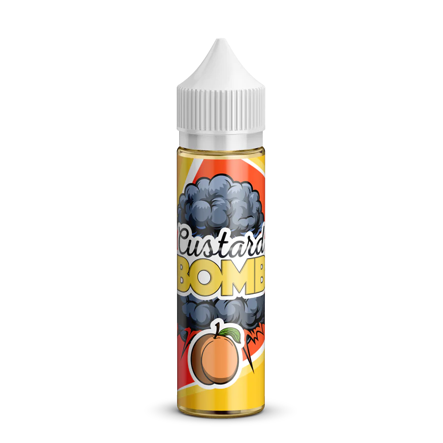 CustardBombDurazno MVH - 60ml Custard Bomb Peach - Image 1