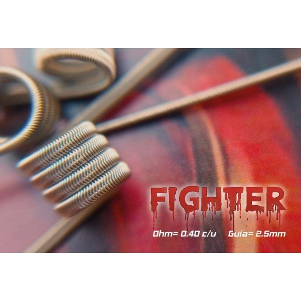 Chino Vape x6 - Fighter Ni80 0.40 c/u Guia 2.5mm