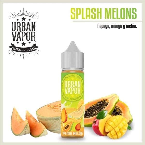 Urban Vapor 60ml  frutales - Splash Melons