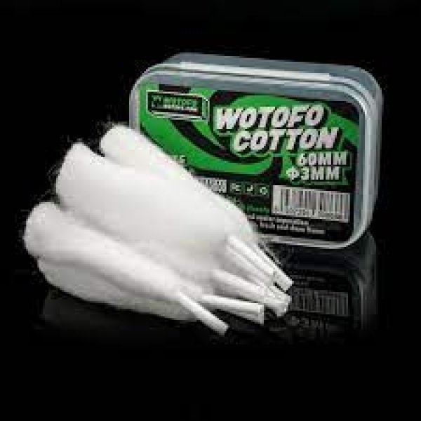 Wotofo Cotton 3mm 30 pcs. (algodon)