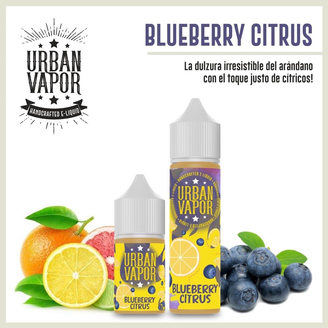 blueberrycitrus Urban Vapor 60ml frutales/mentolados - Blueberry Citrus - Image 1