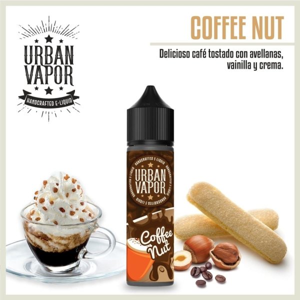 Urban Vapor 60ml  Postres - Coffee Nut