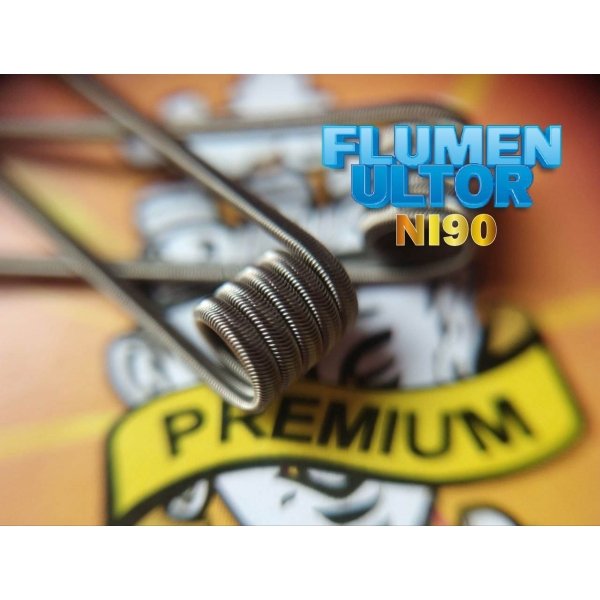 Chino Vape x6 - Flumen Ultor Ni90 0.20 c/u Guia 3mm