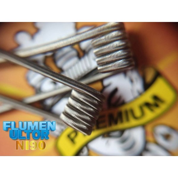 Chino Vape x3 - Flumen Ultor Ni90 0.20 c/u Guia 3mm