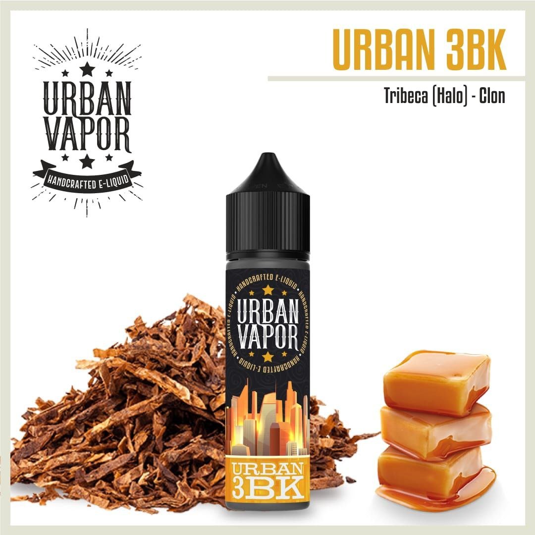 urban3bk Urban Vapor 60ml Tabaquiles - Urban 3BK - Image 1