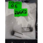 Resistencias Prefabricadas Kanthal 0.5  26ga*2