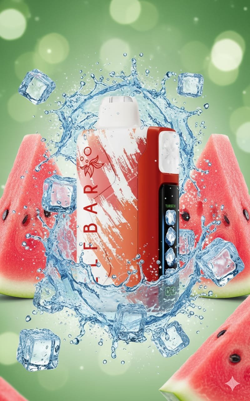 WhatsApp Image 2025-10-31 at 17.57.29 Elfbar Ice King 40.000 Puffs - Watermelon Ice - Image 1