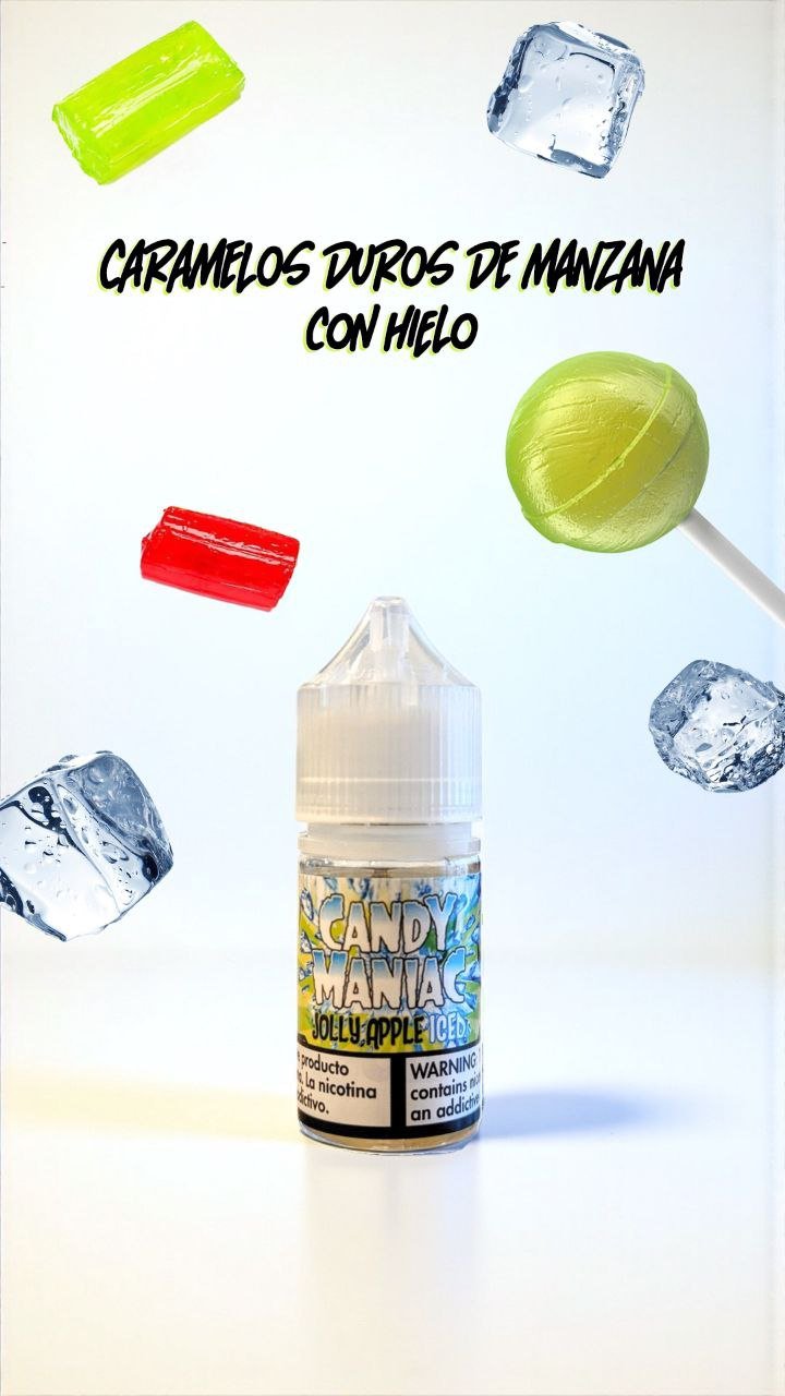 photo_2025-10-20_18-38-56 The Specialist - Candy Maniac - Salt Nic- 30ml 24mg Jolly Apple Iced - Image 1