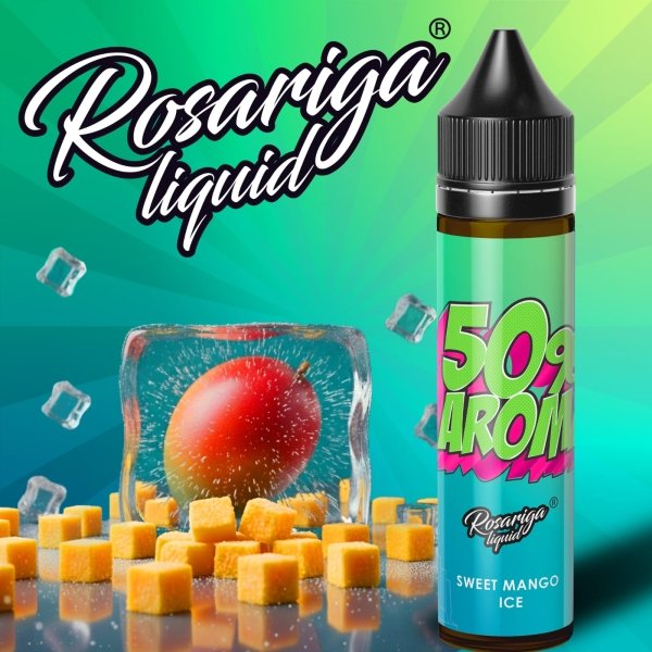 Rosarigaliquid- 50/50 Aroma - Nic 15 MG -  Sweet Mango Ice