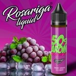 Rosarigaliquid- 50/50 Aroma - Nic 15 MG - Sweet Grape Ice Mint