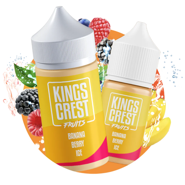 King Crest Salt Nic -30ml Banana Berry Ice