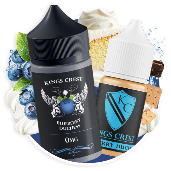 King Crest Salt -30ml - Blueberry Duchess