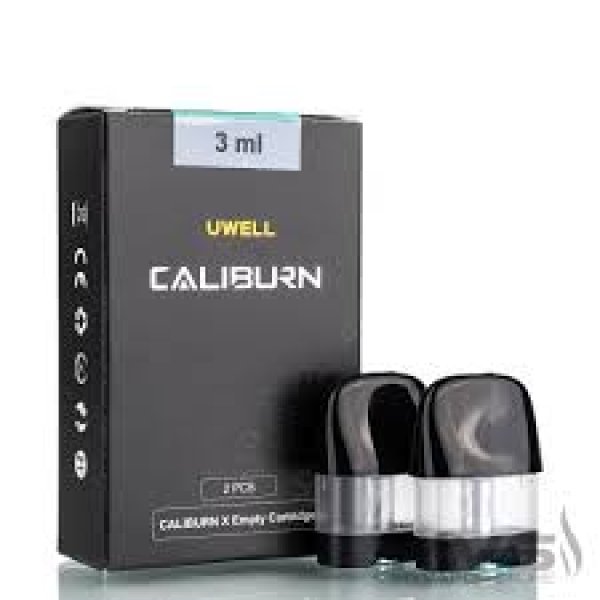 Cartuchos vacíos Uwell Caliburn X - Caja x  de 2 unidades