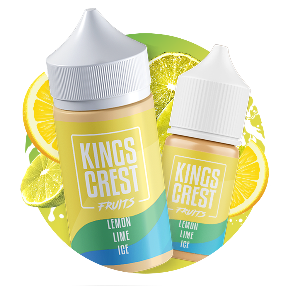 lemon-lime-ice King Crest Salt Nic -30ml Lemon Lime Ice - Image 1