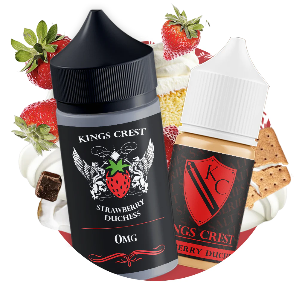 strawberry-duchess King Crest Salt Nic -30ml - Strawberry Duchess - Image 1