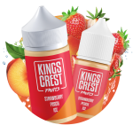 King Crest Salt Nic - 30ml - Strawberry Peach Ice