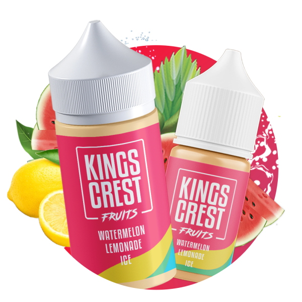 King Crest e-liquids - Watermelon Lemonade Ice 120ml