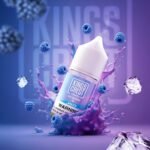 King Crest Salt Nic -30ml Blue Raspberry Ice