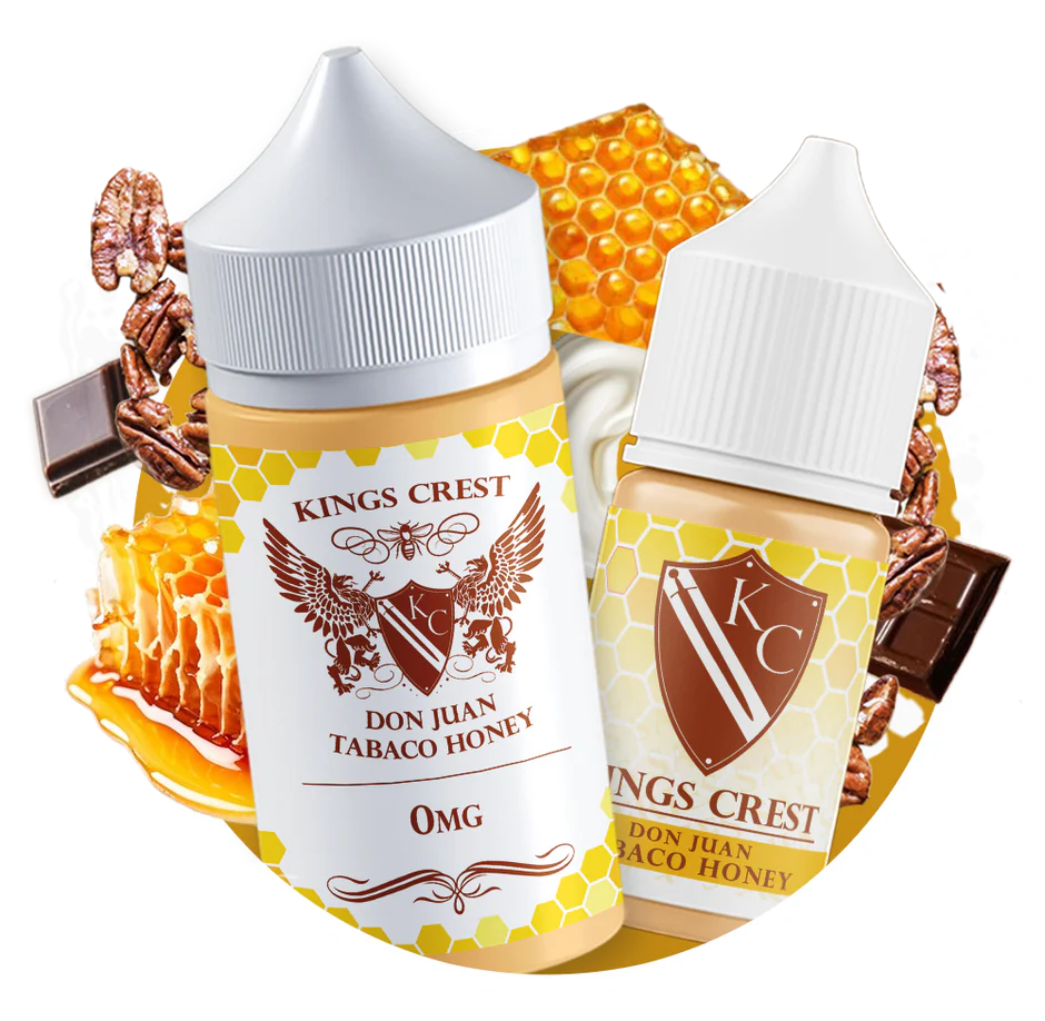 don-juan-tabaco-honey_940x King Crest e-liquids – Don Juan Tabaco Honey 120ml - Image 1
