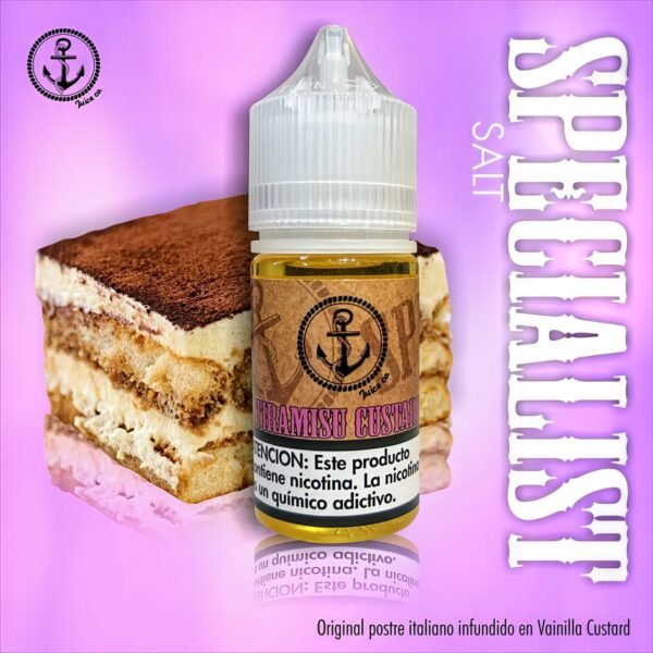 The Specialist - Salt Nic- 30ml 24mg  Tiramisú