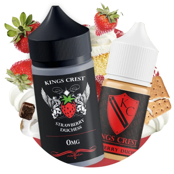 King Crest e-liquids – Strawberry Duchess 120ml