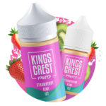 King Crest e-liquids - Strawberry Kiwi Ice 3mg 120ml