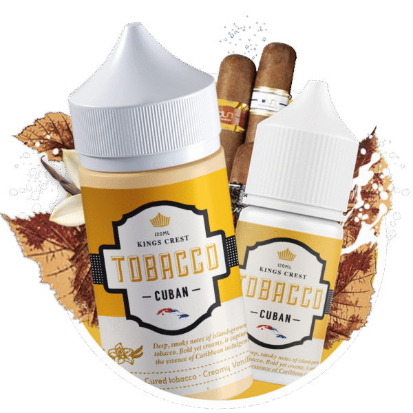 King Crest Salt Nic -30ml Tobacco Cuban