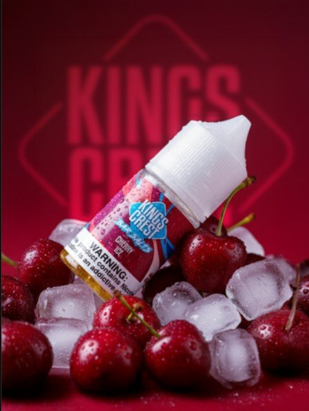 King’s Crest Bar Salts – Cherry Ice (Sales de Nicotina)