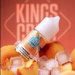 King Crest Bar Salts – Peach Ice (Sales de Nicotina)