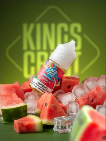 King Crest Bar Salts – Watermelon Ice (Sales de Nicotina)