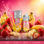 Jam Monster Salt Nic – Strawberry Banana 24mg