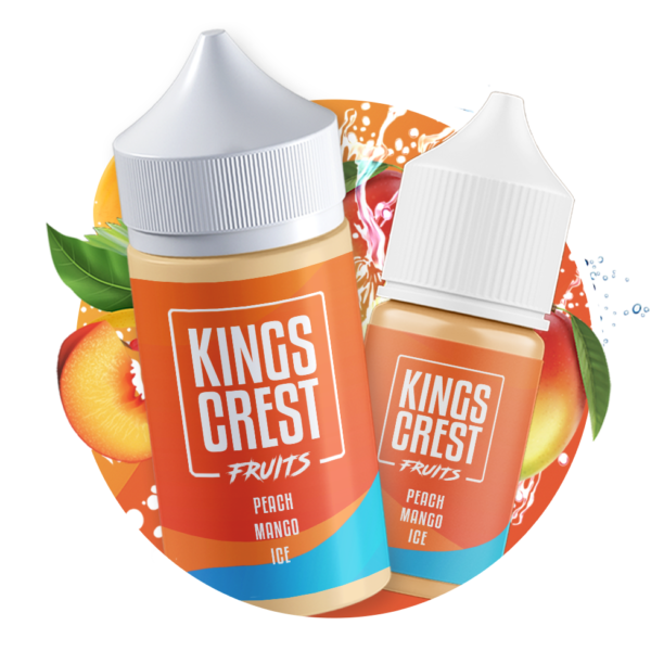 King Crest e-liquids - Peach Mango 3mg 120ml