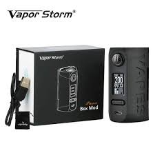 descarga Vapor Storm PUMA 200w Box MOD Black - Image 1