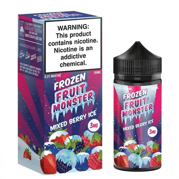 frozen-fruit-mosnter-mixed-berry (1) Jam Monster Fruit Monster Mixed Berry Ice 100 ml 3Mg - Image 1