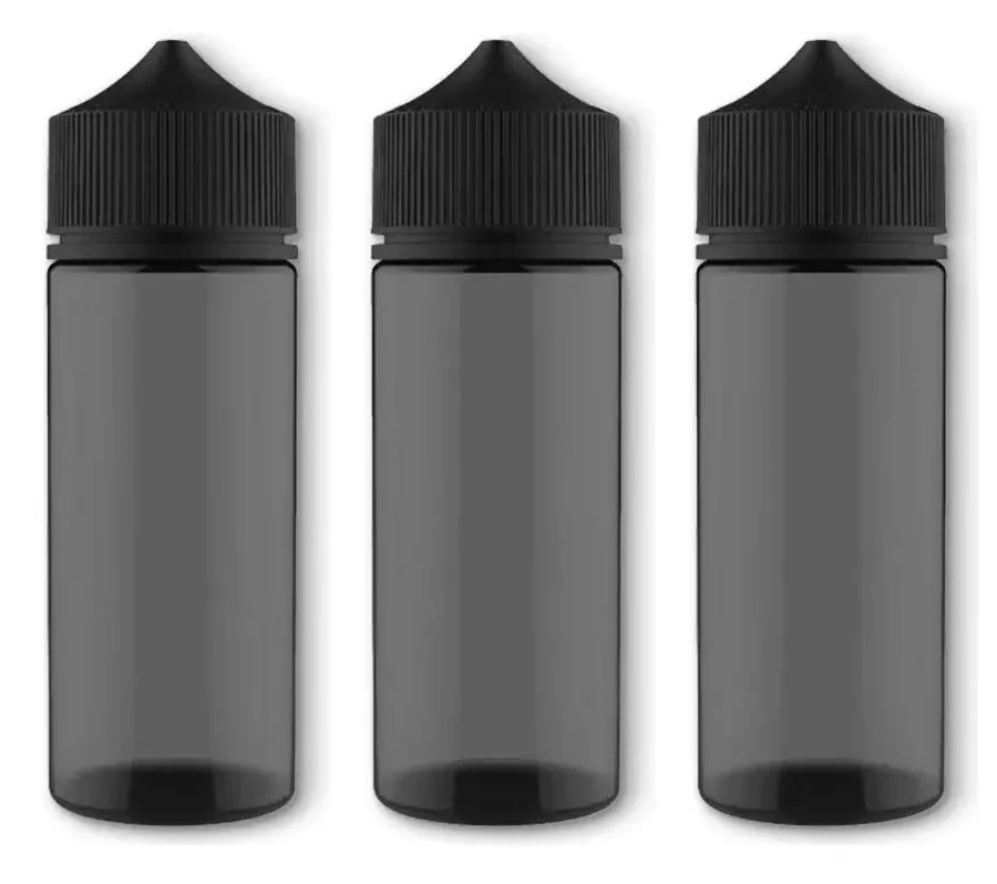 shopping Envase Gotero Frasco Botella Chubby Pet Plastico 120ml 120cc x 3 unidades - Image 1