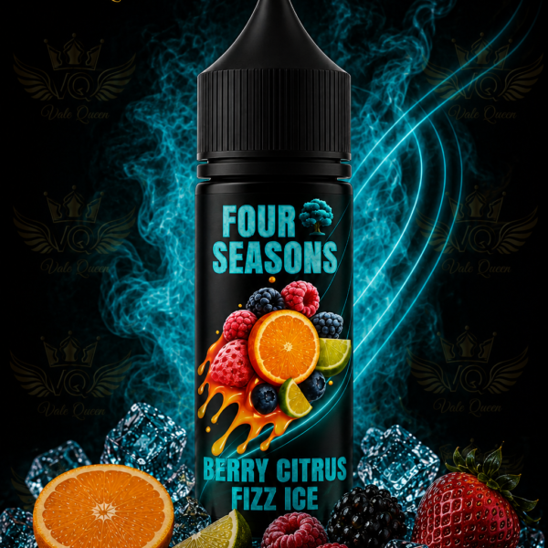 Four Seasons Salt Nic - 30ml- 25MG - Berry Citrus Fizz Ice