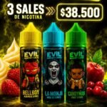 Evil Salt Nic OFERTA PACK X3