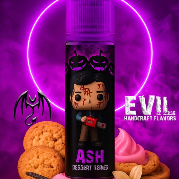 Evil Salt Nic - 30ml- 25MG - Dessert Series - Ash