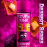 Seven Sins Salt Nic - 30ml- 35MG - Dessert Series - Blueberry Jam Dessert