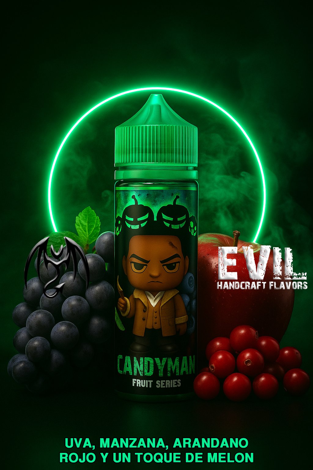 Candyman Evil Salt Nic - 30ml- 25MG -Fruit Series- Candy Man - Imagen 1