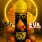 Evil Salt Nic - 30ml- 25MG - Custar Series - Custard Hazelnut