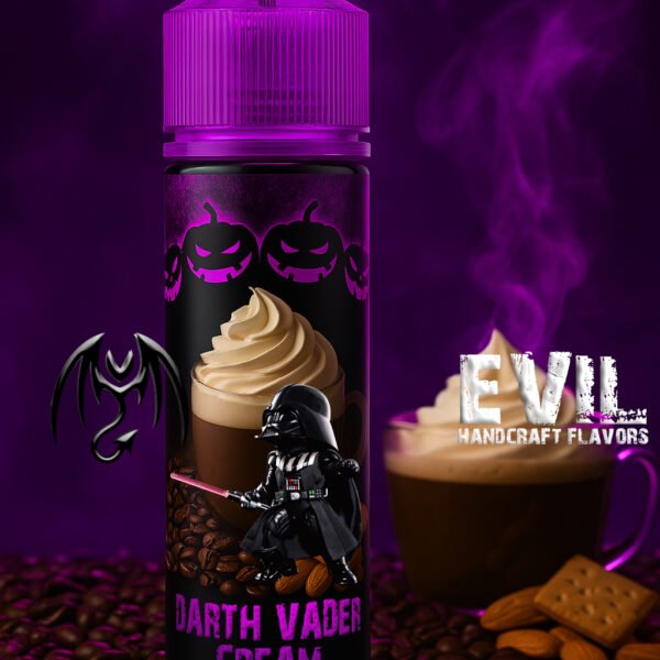 Evil Salt Nic - 30ml- 25MG - Dessert Series - Darth Vader Cream