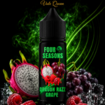 Four Seasons Salt Nic - 30ml- 25MG - Dragon Razz Grape