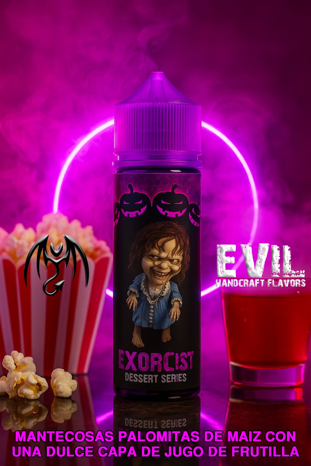 Exorcist Evil Salt Nic - 30ml- 25MG - Dessert Series - Exorcist - Imagen 1