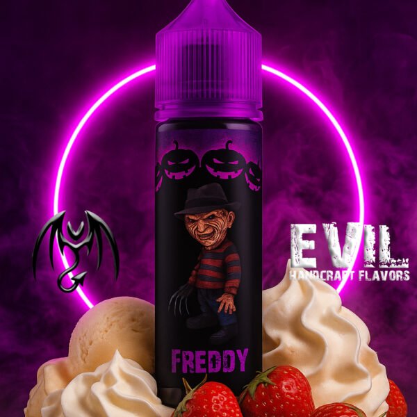 Evil Salt Nic - 30ml- 25MG - Dessert Series - Freddy