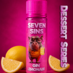 Seven Sins - 60ml- 3MG  Dessert Series - Gin Lemonade