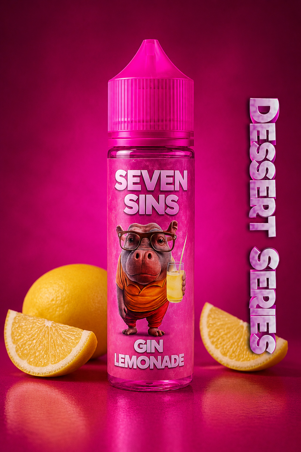 GIN LEMONADE Seven Sins - 60ml- 3MG Dessert Series - Gin Lemonade - Imagen 1