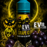 Evil Salt Nic - 30ml- 25MG - Golden Series - Grape Ice