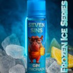 Seven Sins Salt Nic - 30ml- 35MG - Fozen Ice Series - Gin Lemonade Ice Frozen