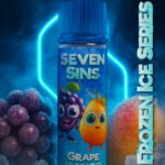 Seven Sins Salt Nic - 30ml- 0MG - Fozen Ice Series - Grape Mango Frozen